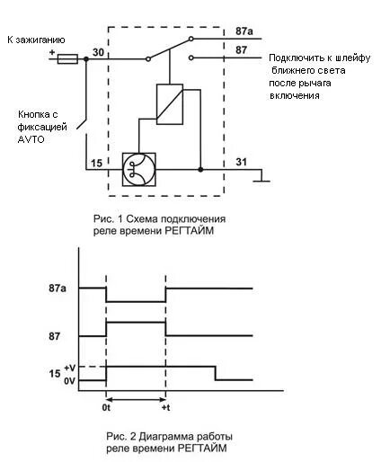 Реле регтайм 1 12 схема подключения Клуб Любителей Toyota Opa - Галерея - Просмотр изображения - 123.jpg