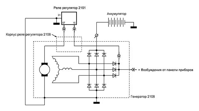 Реле регулятор 591.3702 схема подключения Контент igor4230 - Страница 12 - AUTO TECHNOLOGY