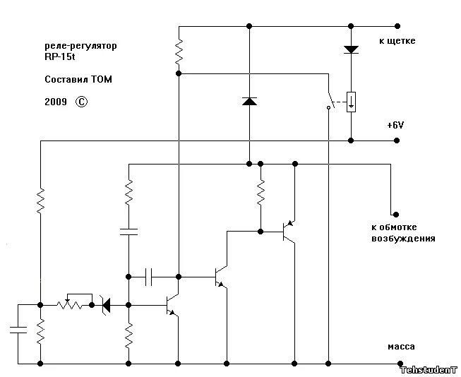 Реле регулятор своими руками схемы Реле напрежения, только она польская! кто знает как его подключать?