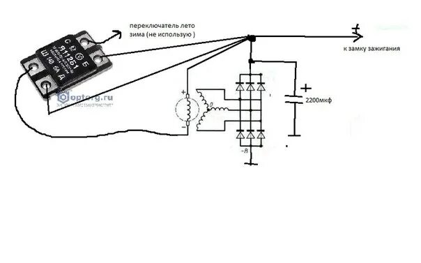 Реле регулятор я112а схема подключения Переделка pd генератора мазда под выносной регулятор напряжения - 89 фото
