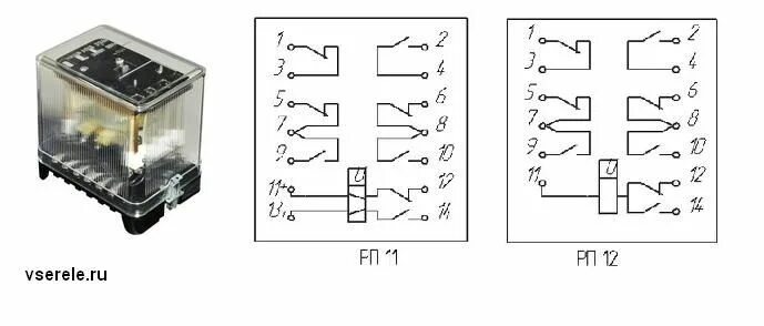 Реле рп 12 схема подключения РП-11, РП-12 Реле промежуточные Маркет Элек.ру