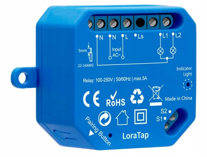 Реле rr620zb схема подключения Купить LoraTap RR620W переключатель 2-канальное реле: отзывы, фото и характерист