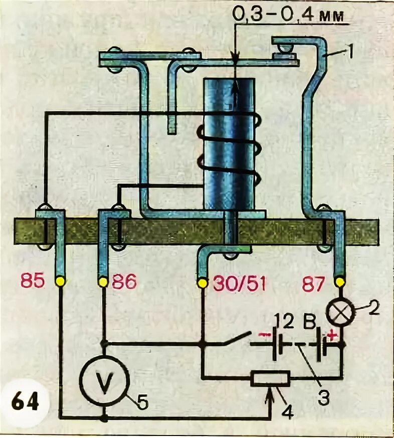 Реле рс 702 схема подключения Регулятор напряжения в автомобиле