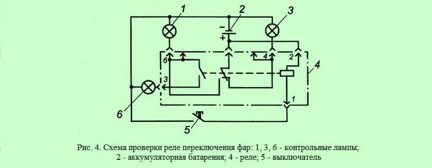 Реле рс 711 схема подключения Уход за приборами освещения и световой сигнализации. Регулировка света фар.