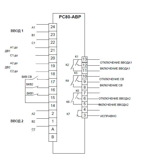 Реле рс 80 схема подключения Устройство РС80-АВРМ - купить в Москве