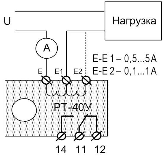 Реле рт 10 схема подключения к двигателю Купить РТ-40У УХЛ4 реле тока с доставкой на uralenergotel.ru