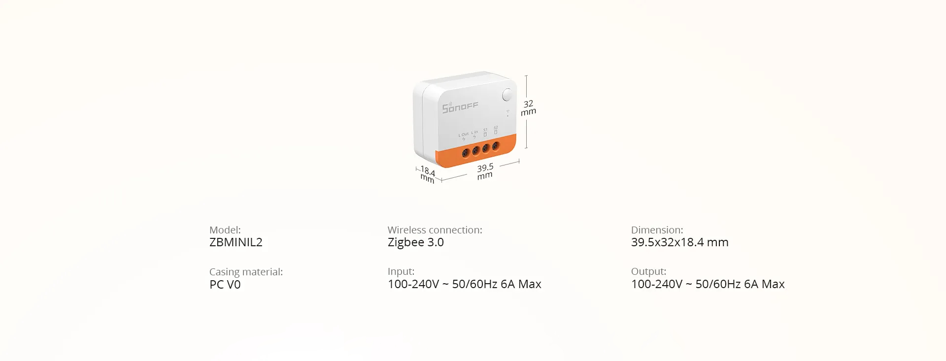 Реле sonoff zbminil2 extreme zigbee схема подключения Купить Реле Sonoff ZBMINIL2 Extreme ZigBee