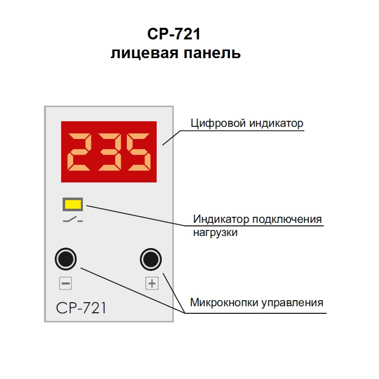 Реле ср 721 подключение Реле контроля напряжения Евроавтоматика F&F CP-721 - характеристики и описание н