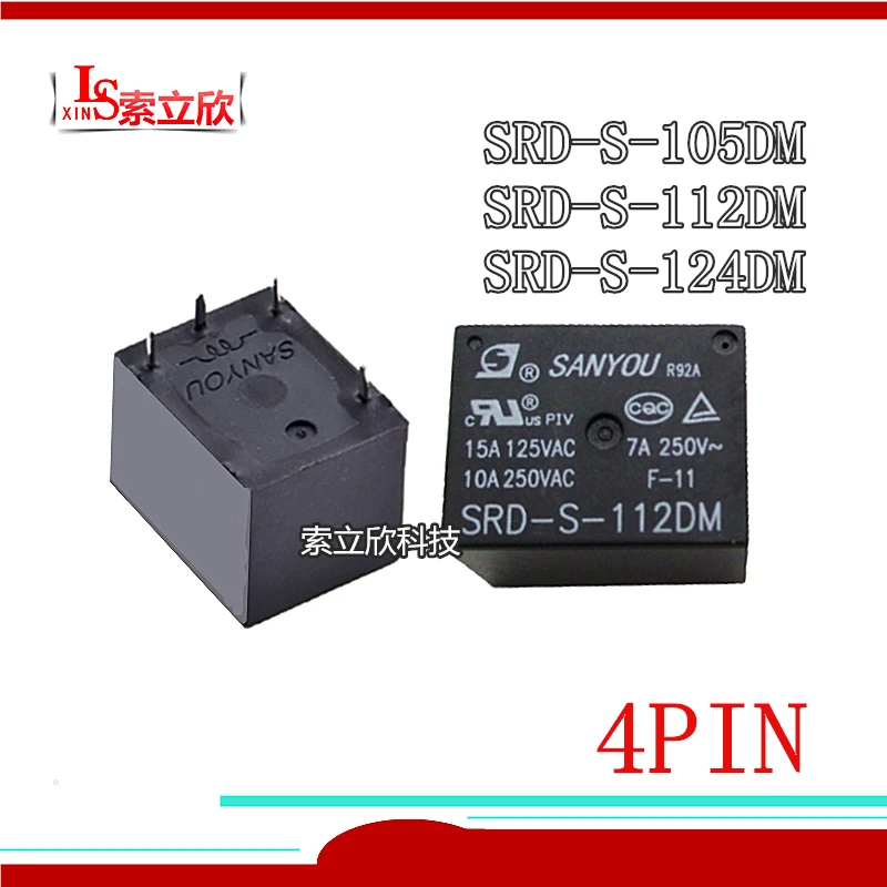 Реле srd s 112dm схема подключения 10PCS/LOT 100%Original New Relay SRD S 105DM 5VDC SRD S 112DM 12VDC SRD S 124DM 