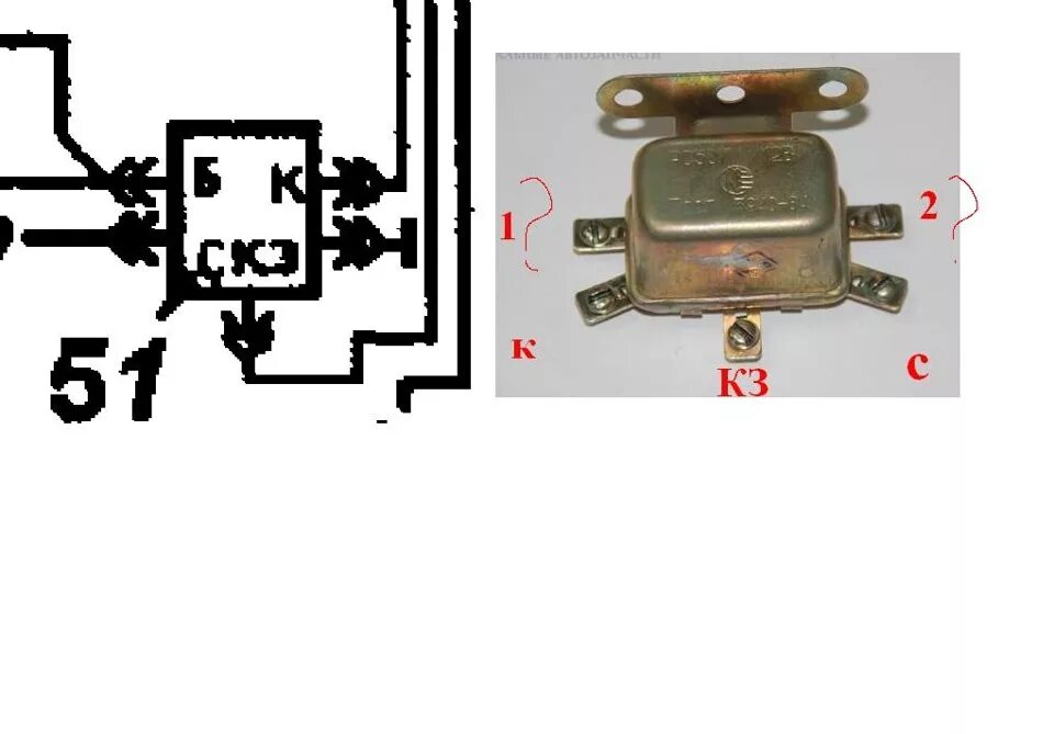 Реле стартера 502 схема подключения Электрика_вопрос! Греется катушка (Вопрос закрыт) - УАЗ 3962, 2 л, 1995 года сво