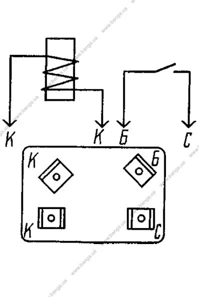 Реле стартера камаз 24v схема подключения Коммутационная аппаратура КамАЗ-5320, -55102, -55111, -53212