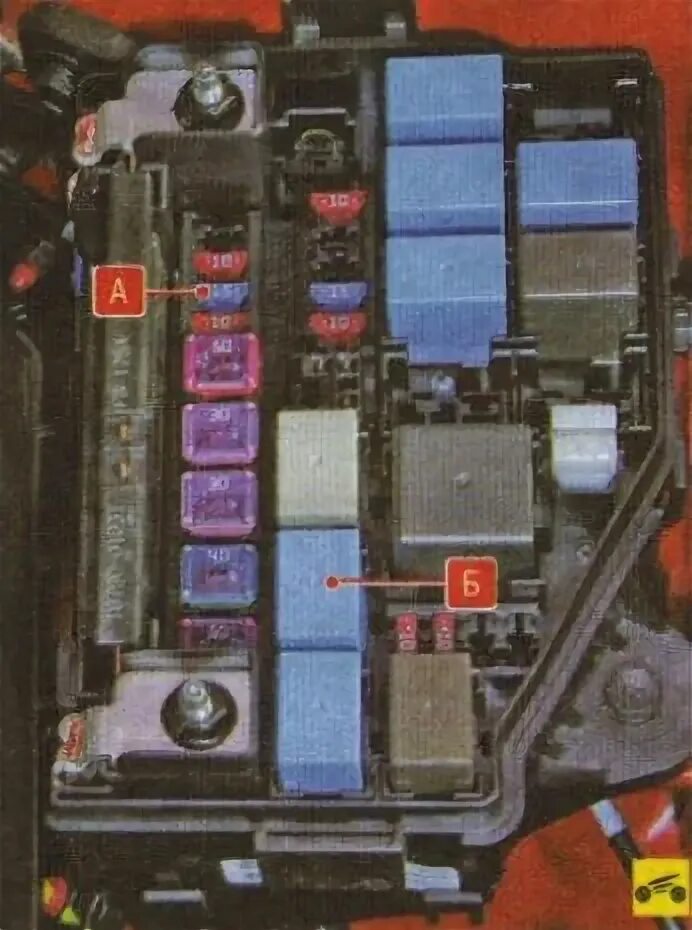 Реле стартера киа рио 3 фото Сброс давления в системе питания Киа Рио 3