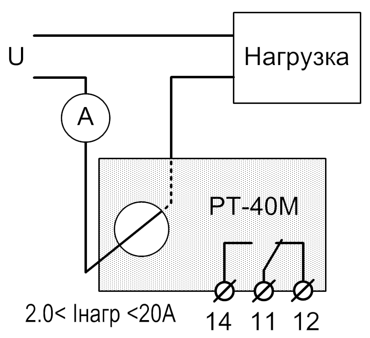 Реле тока рт 40 схема подключения РТ-40М-20