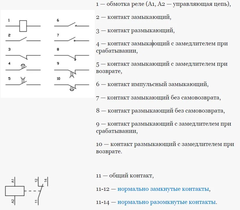 Реле в электрических схемах Обозначения на схемах реле фото - DelaDom.ru