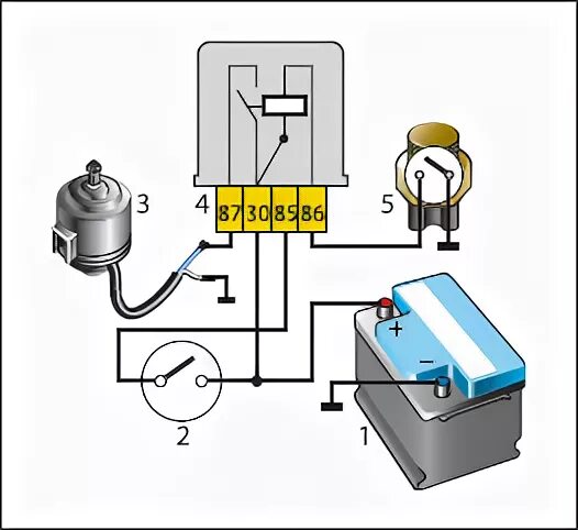 Реле вентилятора 2106 схема подключения Сборник. Советы бывалых водителей. Выпуск № 4