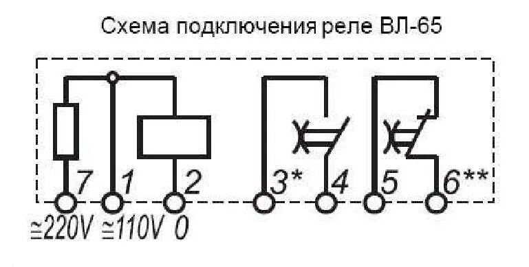 Реле вл 56ухл4 схема подключения ВЛ-65 реле времени vserele.ru