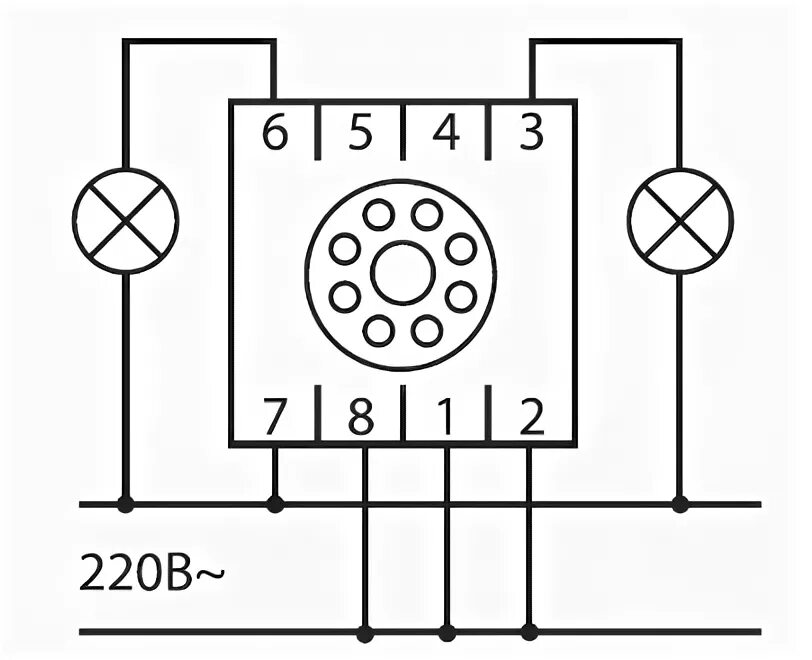 Реле времени рв схема подключения Реле времени РВ3G-4мин/24час-5A-24/220В-8Ц TDM SQ1503-0014
