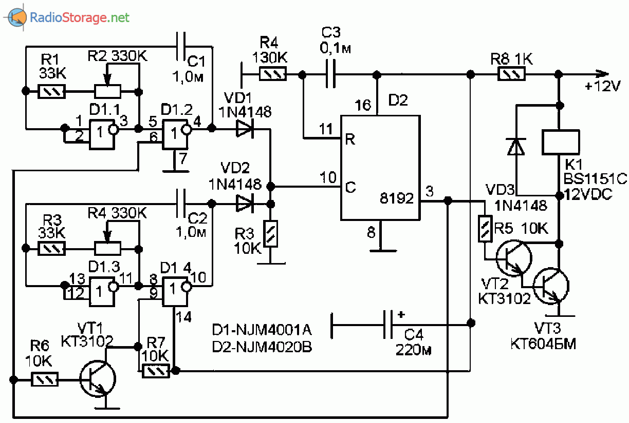 Реле времени своими руками: 3 схемы разной сложности, простой таймер 12В, таймер