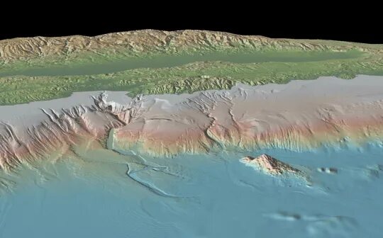 Рельеф черного моря без воды фото Google diving into 3D mapping of oceans - Science & Technology - Sott.net