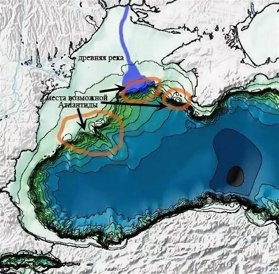 Рельеф дна черного моря без воды фото Атлантида в Чёрном море? Удивительные истории Дзен