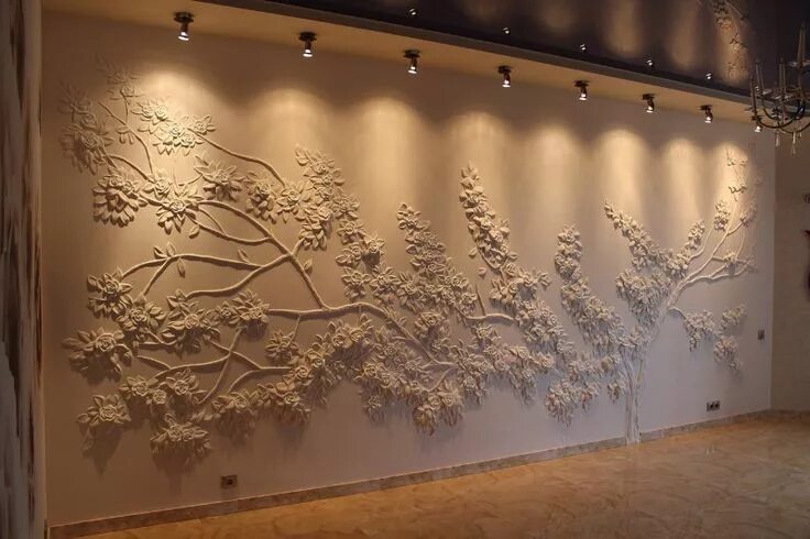 Рельефно выдающийся элемент декора на стене Новости Mural wall art, Wall sculpture art, Home wall painting