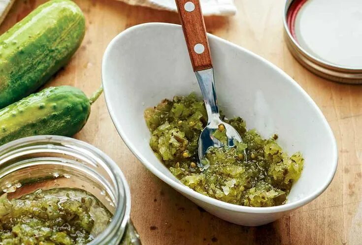 Релиш из огурцов фото Sweet Pickle Relish Recipe Relish recipes, Pickling recipes, Sweet pickles