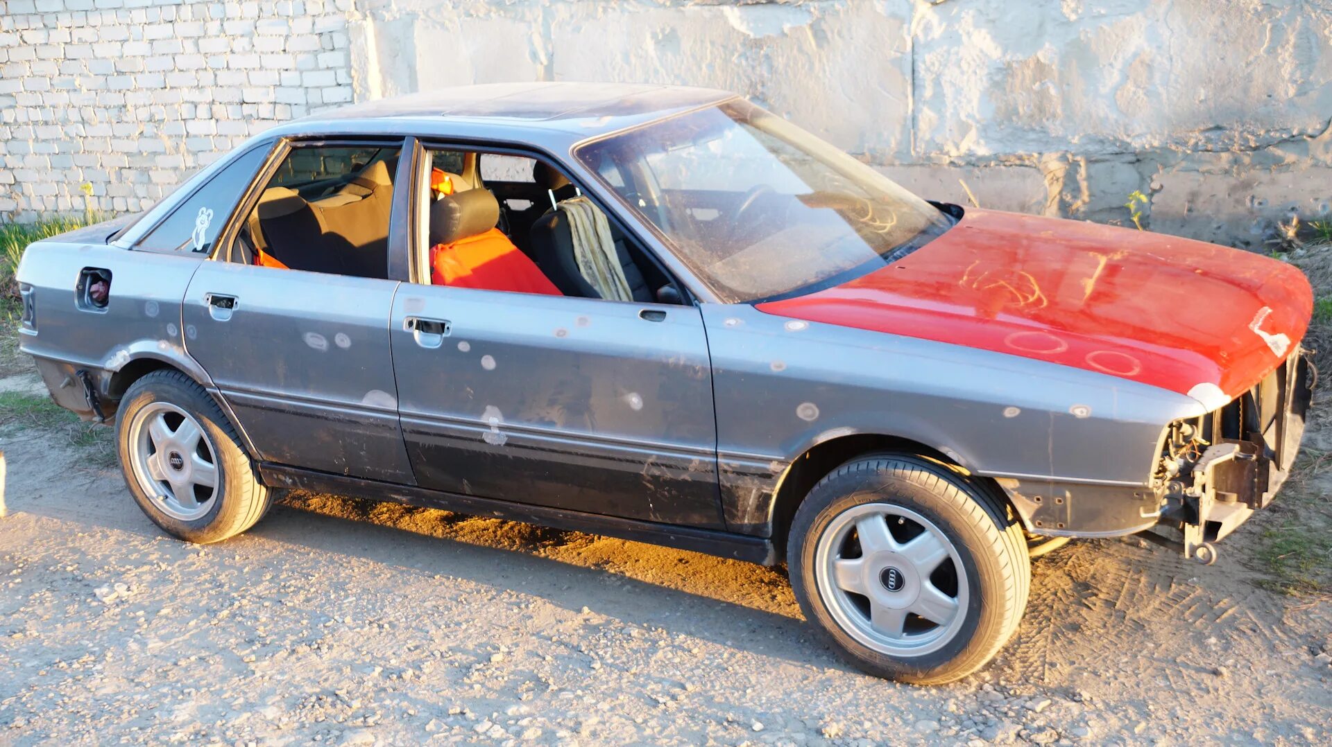 Ремонт ауди 80 своими руками Подготовка к покраске - Audi 80 (B3), 1,8 л, 1990 года кузовной ремонт DRIVE2