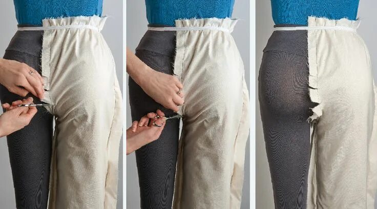 Ремонт брюк своими руками Adjusting Women's Pants With This On-the-Body Fitting Method for the Back-Crotch