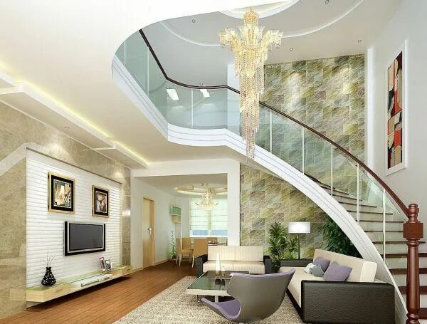 Ремонт частного дома фото интерьера Five best staircase railing designs - Designbuzz Stairs in living room, Staircas