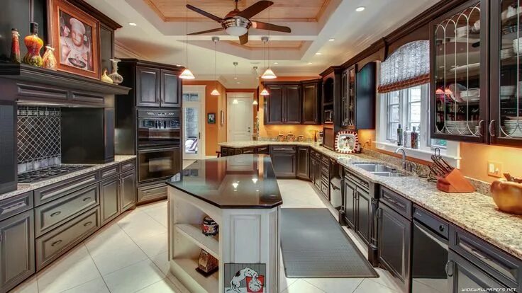 Ремонт частный дом дизайн фото кухни Luxury kitchen design, Luxury kitchens, Luxury kitchen