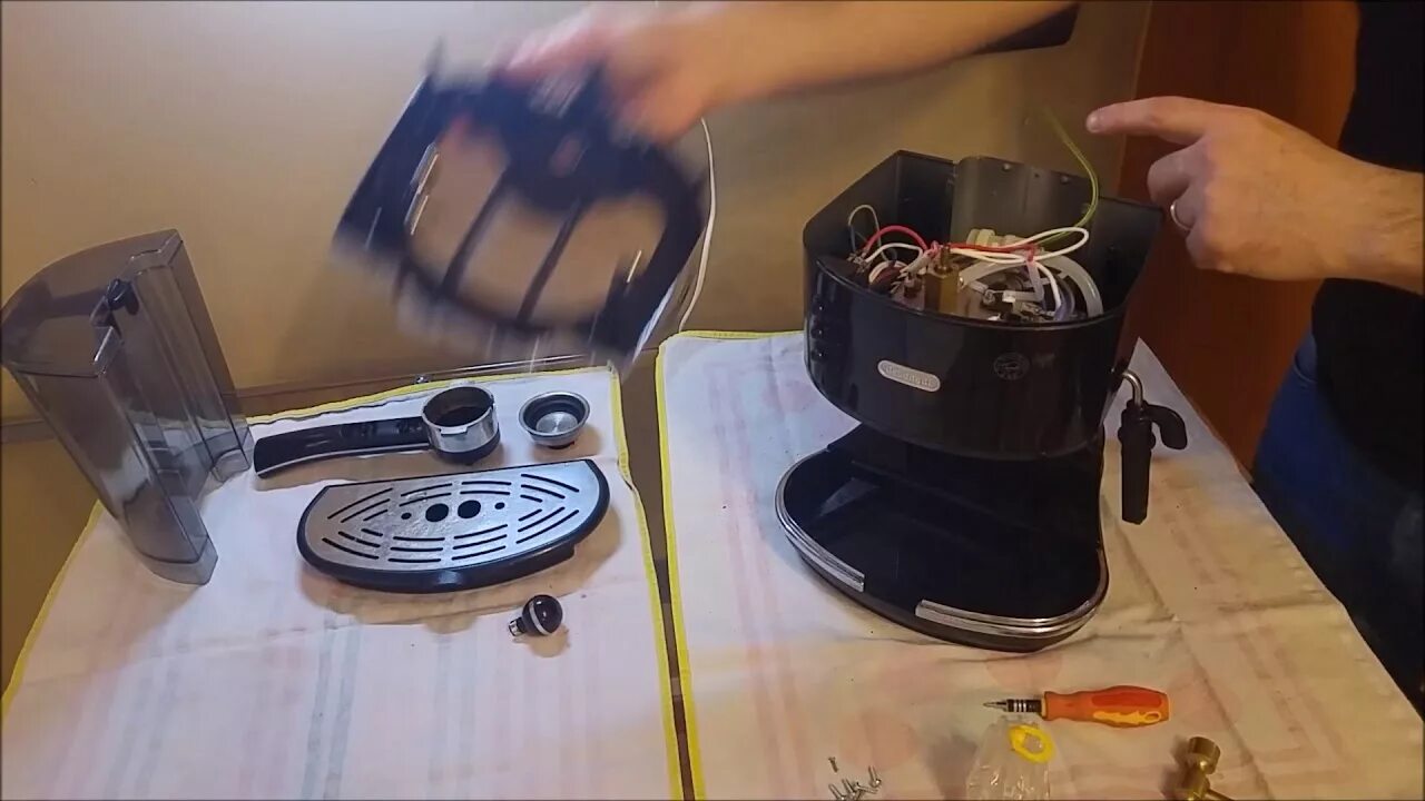 Ремонт delonghi своими руками Icona Delonghi Eco - Aprire Smontare Riparare / Open Disassembly Repair - YouTub