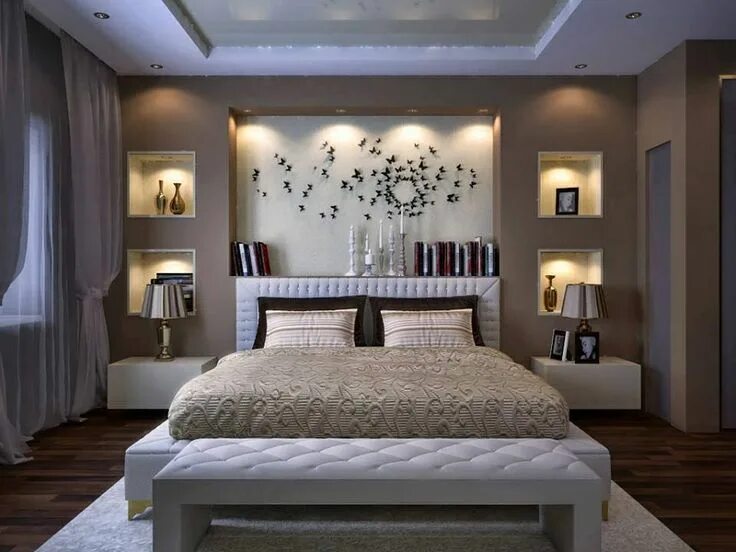 Ремонт для спальни идеи фото дизайн Épinglé par Elif Bilgin sur Rooms Chambres à coucher modernes, Chambre design, A