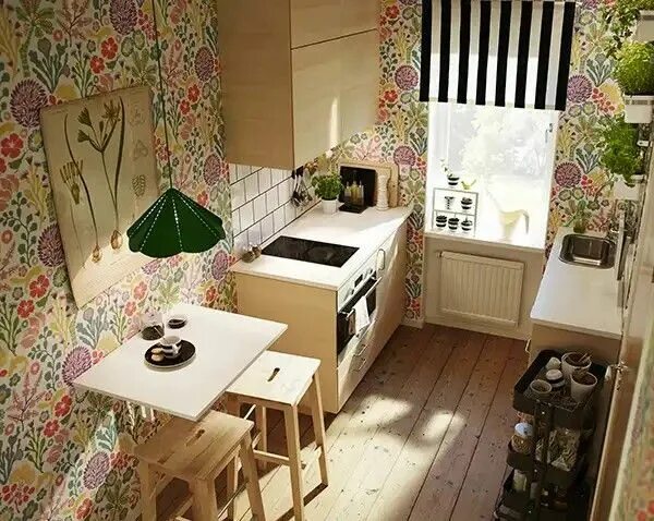 Ремонт дома своими руками кухня Pin on Kitchen Tiny kitchen, Compact dining table, Home kitchens