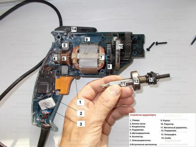 Ремонт электродрели своими руками Как отремонтировать перфоратор Интерскол своими руками, видео и фото