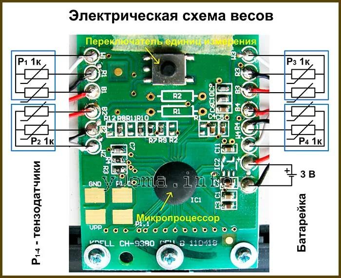 Ремонт электронных весов своими руками Весы электронные напольные - ремонт своими руками, схема, устройство