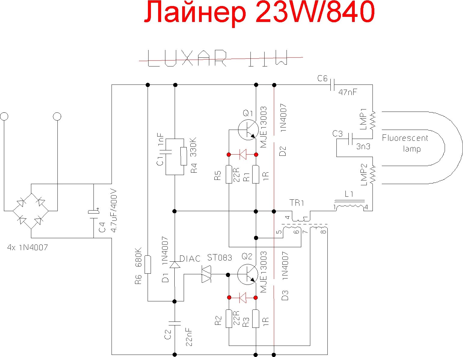 Ремонт энергосберегающих ламп своими руками Энергосберегающая Лампа. Вторичное Использование - Начинающим - Форум по радиоэл