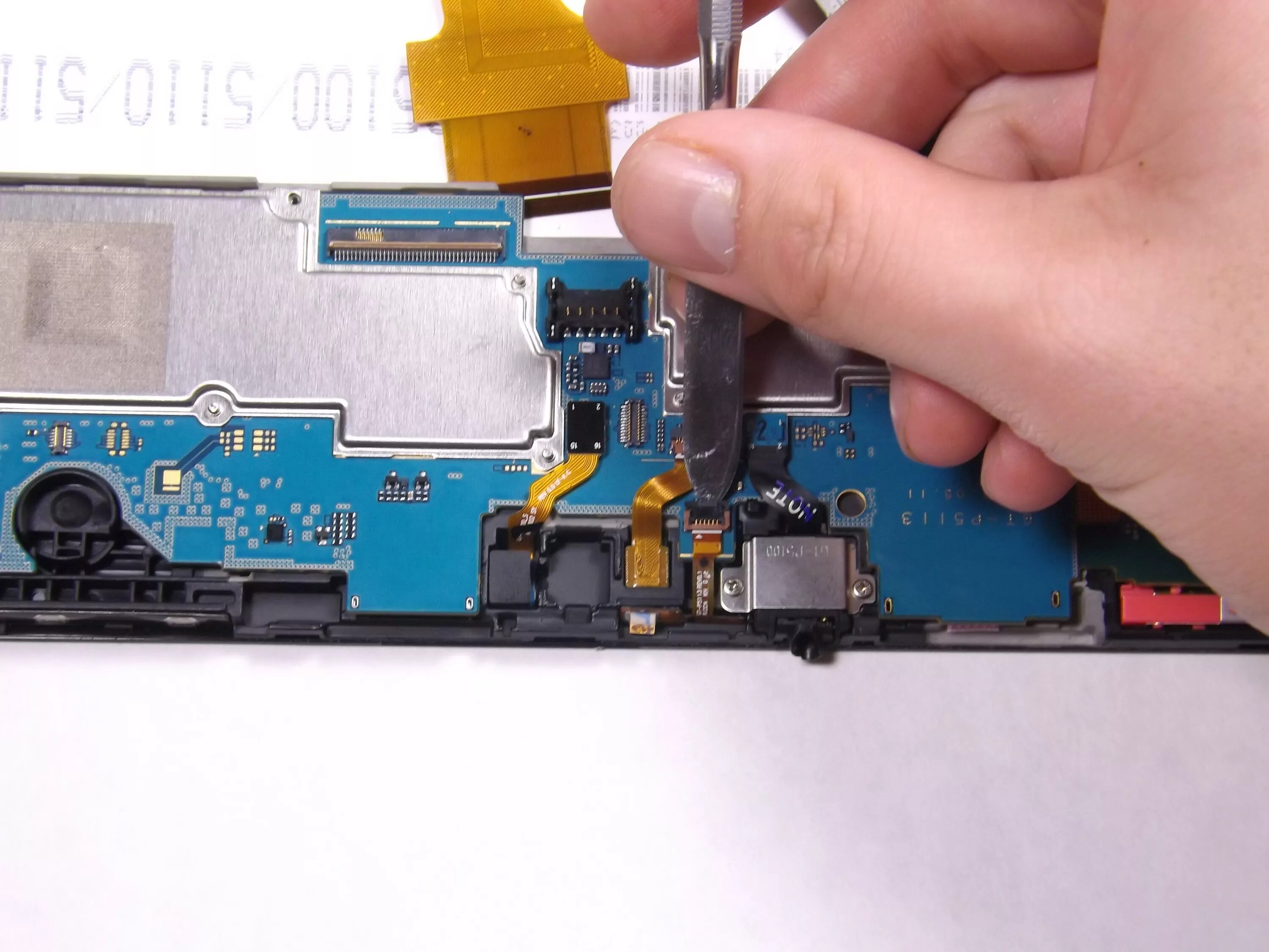 Ремонт фото самсунг Samsung Galaxy Tab 2 10.1 Motherboard Replacement - iFixit Repair Guide