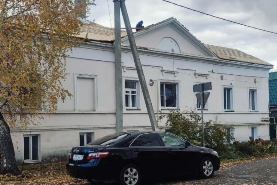 Ремонт фото тамбов В Мичуринске продолжается ремонт городской усадьбы ИА "ОнлайнТамбов.ру"