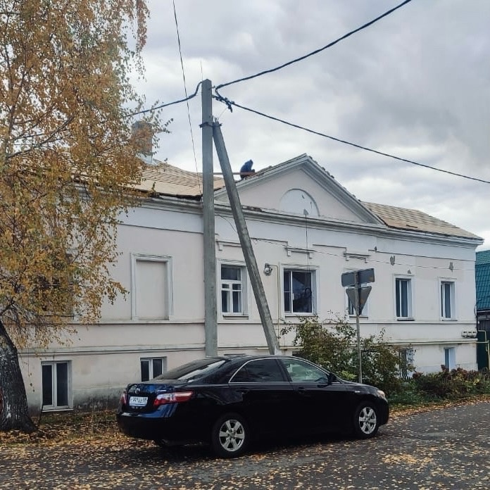 Ремонт фото тамбов В Мичуринске продолжается ремонт городской усадьбы ИА "ОнлайнТамбов.ру"