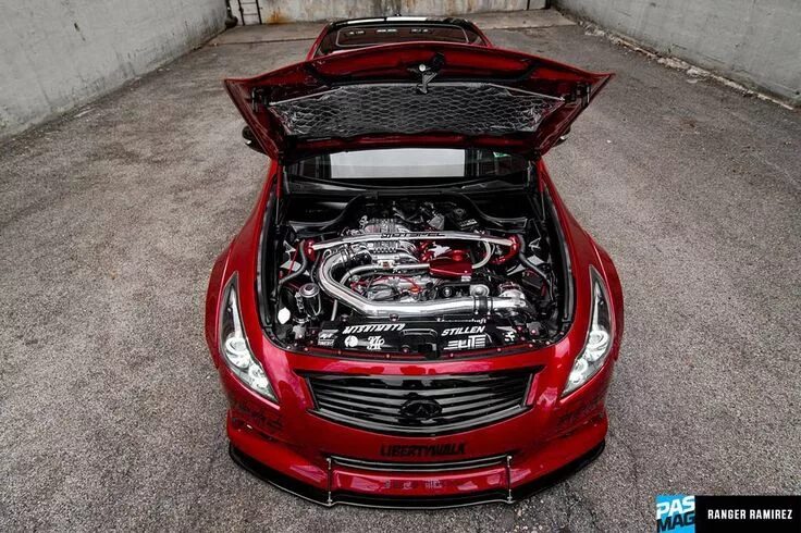 Ремонт и тюнинг автомобилей Stillen offers a Vortech V3 supercharger kit for the G37 that increased the outp