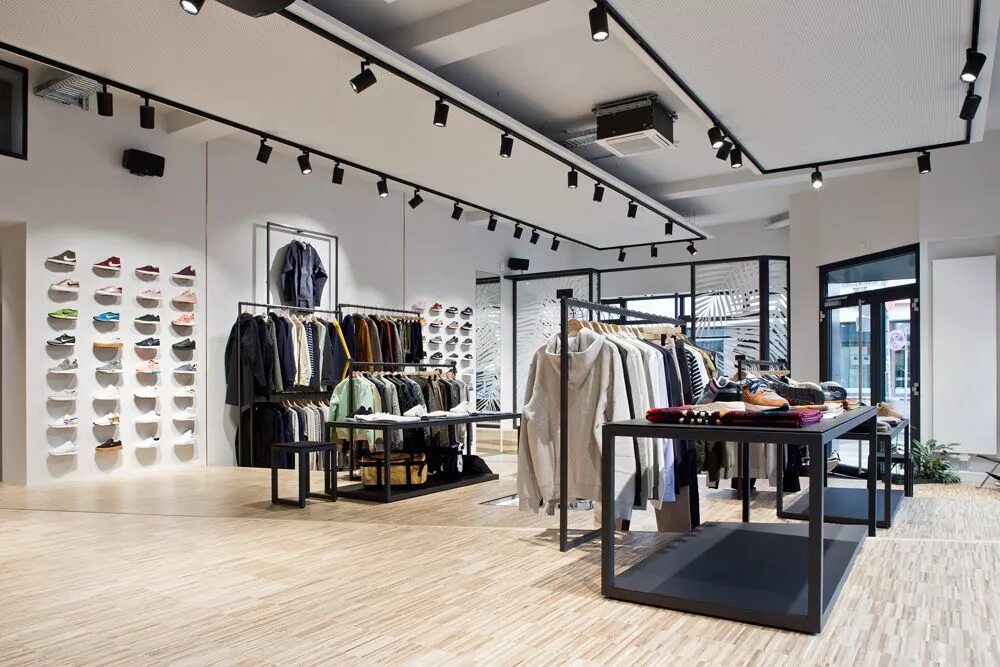 Ремонт интерьер магазина Asphaltgold Club Darmstadt - Heat For Need Boutique interior design, Store layou