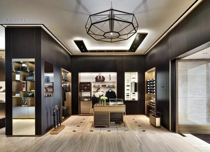 Ремонт интерьер магазина Brioni Flagship Store Milano - Picture gallery Shop interior design, Commercial 