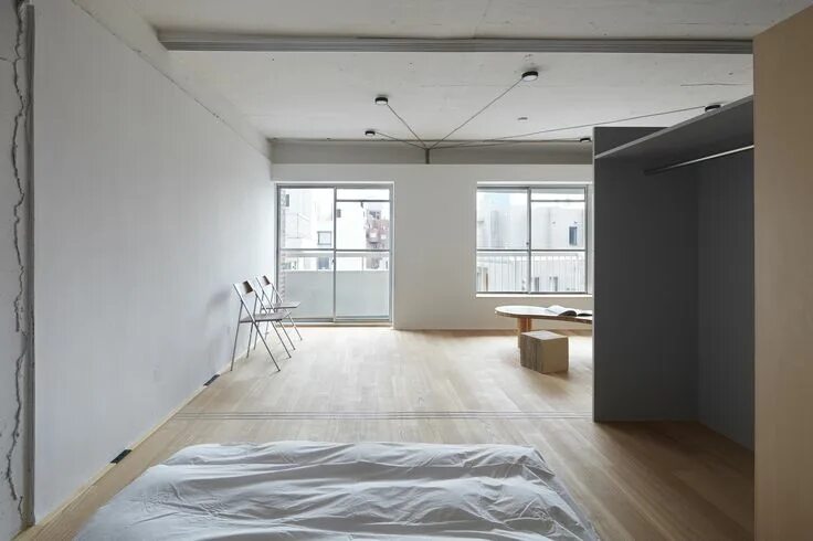 Ремонт интерьер строительство Interior Renovation in Tokyo / frontofficetokyo Small apartment interior, Interi