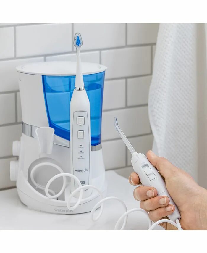 Ремонт ирригатора своими Waterpik WP-861 Complete Care 5 Sonic Toothbrush & Reviews - Shop All Personal C