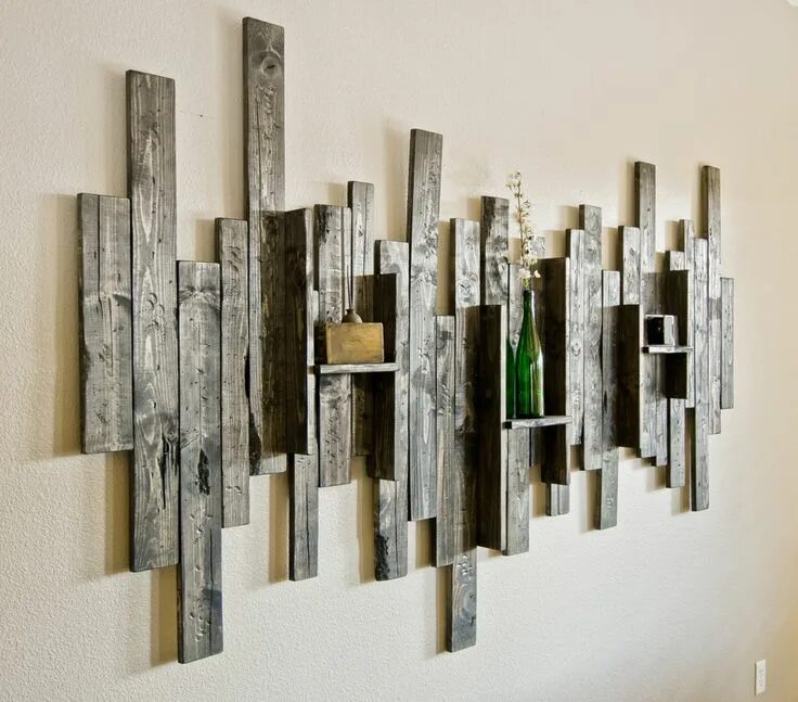 Ремонт из подручных материалов своими руками 50+ Rustic Wall Decor Ideas to Turn Shabby into Fabulous Wall decor design, Wood