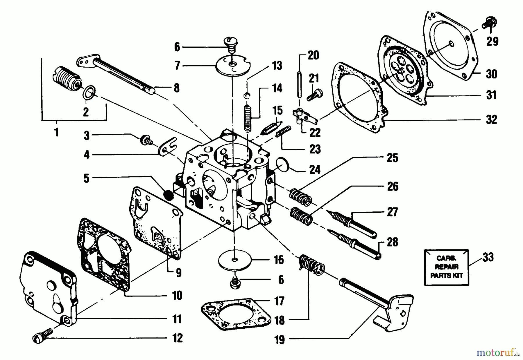 Ремонт карбюратора бензопилы своими руками Poulan / Weed Eater Motorsägen 8500 - Poulan Chainsaw CARBURETOR BREAKDOWN Spare