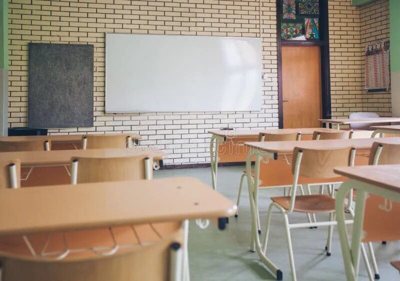 Ремонт класса фото Empty Classroom stock image. Image of empty, classroom - 34871583