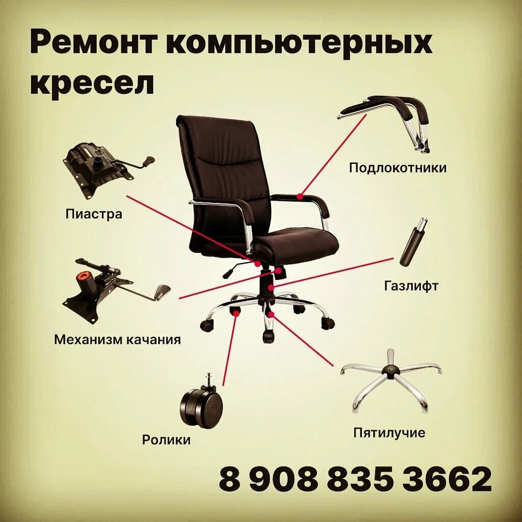 Ремонт компьютерного кресла своими руками Офис-Люкс, office furniture, Kurgan, Gogolya Street, 92 - Yandex Maps