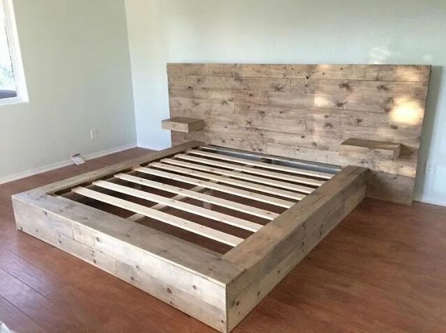 Building a queen size bed from 2x4 lumber Queen bed frame diy, Bed frame plans, 