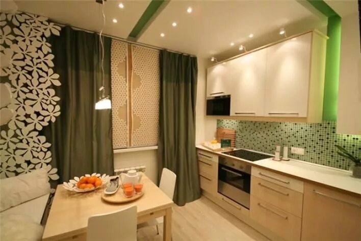 Ремонт кухни 12 м фото Дизайн интерьера кухни 11 кв.м: фото проектов Bathroom mirror, Interior design, 